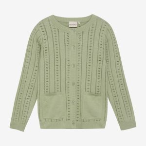 Cardigan grön