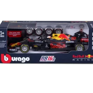 1:24 f1 red bull toy tyre changing racin