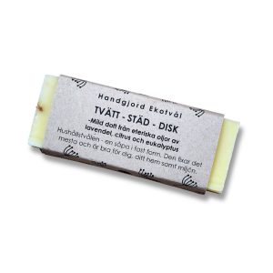 Ekotvål Tvätt-Städ-Disk, Mild doft 80 g
