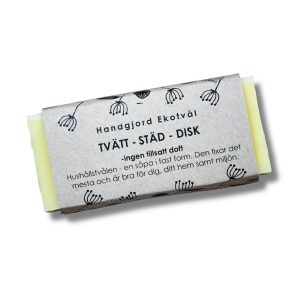 Ekotvål Tvätt-Städ-Disk, Utan tillsatt doft 80 g
