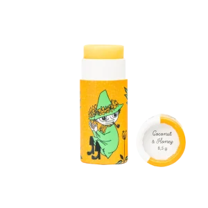 Moomin by G&L – Läppcerat av bivax med kokos & honung