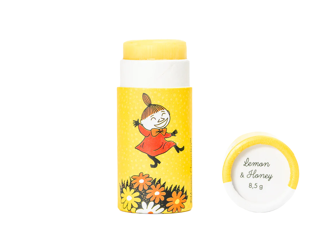 Moomin by G&L – Läppcerat av bivax med citron & honung - Bild 2