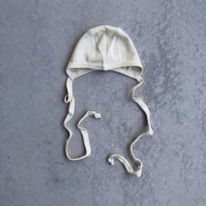 Babymössa ullsilke Naturvit GOTS-certifierad