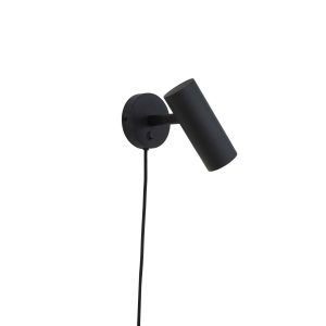 Paris vägglampa – Svart