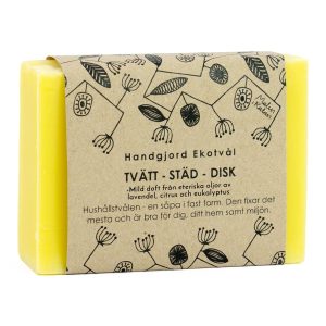 Ekotvål Tvätt-Städ-Disk, Mild doft 160 g